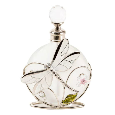 Sophia® Glass & Wire Dragonfly Perfume Bottle *NEW* - timeframedclocks