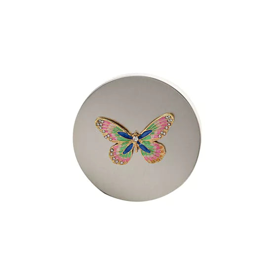 Sophia® Pink & Blue Butterfly Scented Candle *NEW* - timeframedclocks