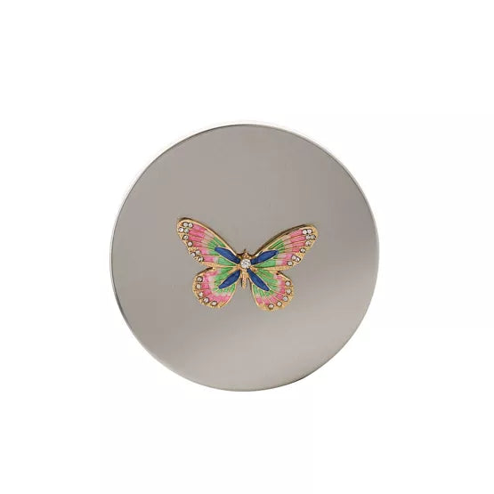 Sophia® Pink & Blue Butterfly Trinket Box *NEW* - timeframedclocks