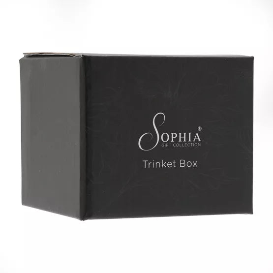 Sophia® Pink & Blue Butterfly Trinket Box *NEW* - timeframedclocks