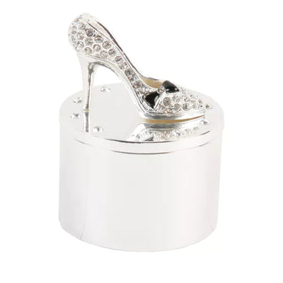 Sophia® Silver Plated Shoe Trinket Box *NEW* - timeframedclocks