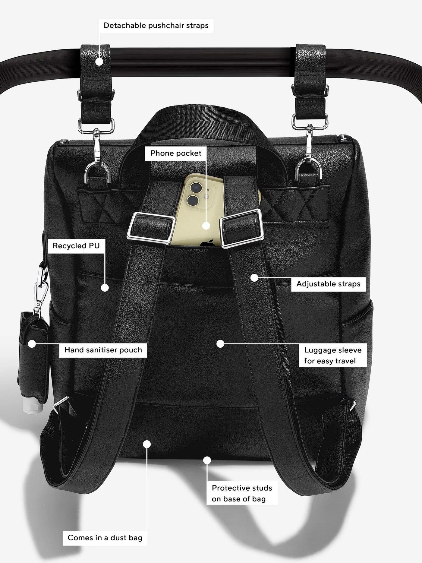Small baby changing backpack hotsell