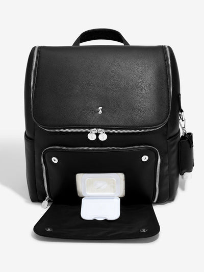 Stackers® Baby Changing Backpack Black *PRE-ORDER DEL T.B.A* - timeframedclocks