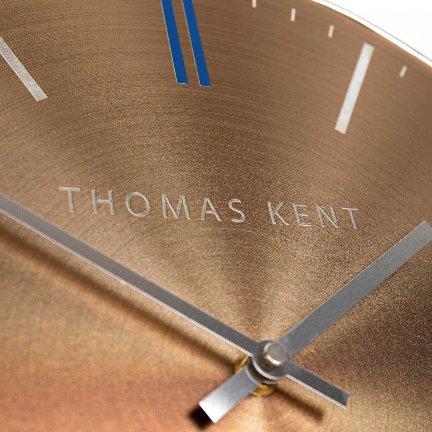 Thomas Kent London. Bistro Wall Clock 14" (36cm) Amber *NEW* - timeframedclocks
