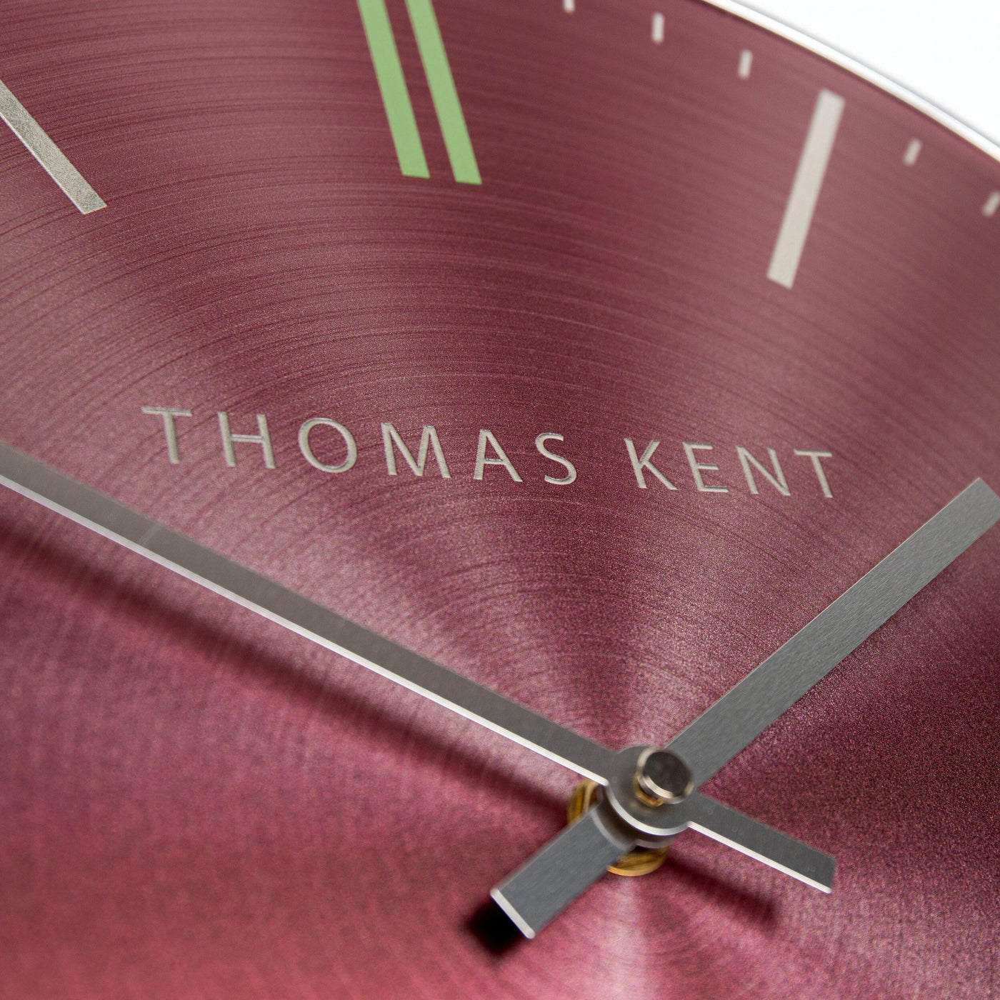 Thomas Kent London. Bistro Wall Clock 14" (36cm) Ruby *NEW* - timeframedclocks