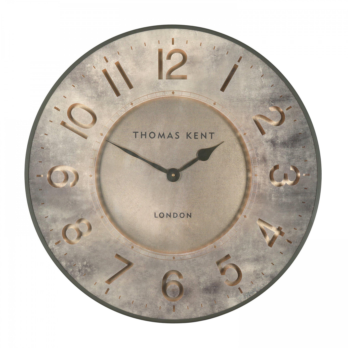 Thomas Kent London. Harvest Wall Clock Gold 21" *NEW* - timeframedclocks