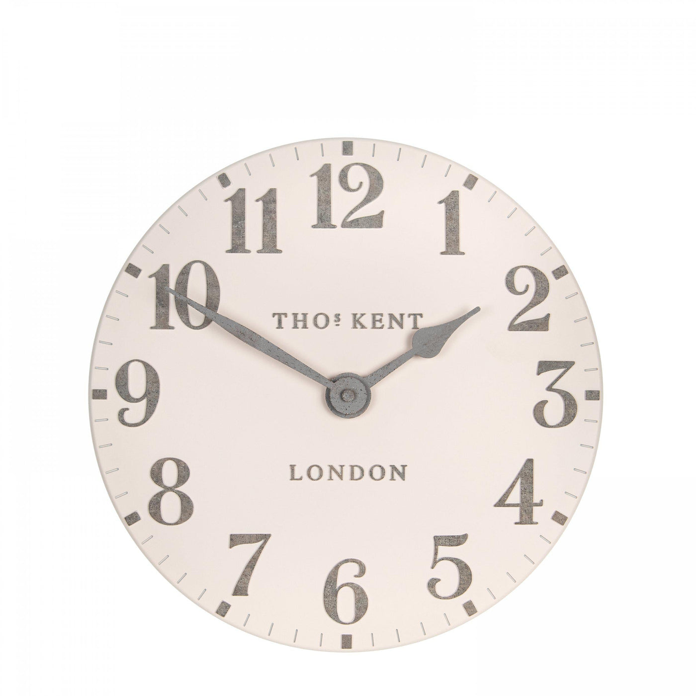 Thomas Kent London. Mulberry Wall Clock 12" (31cm) Shy Pink *NEW* - timeframedclocks