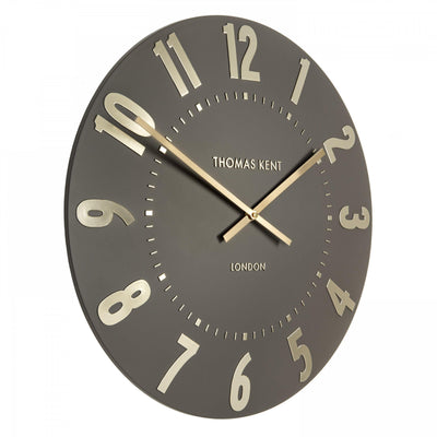 Thomas Kent London. Mulberry Wall Clock 20" (51cm) Espresso *NEW* - timeframedclocks