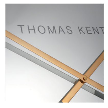 Thomas Kent London. Murano Mirror Wall Clock (81cm) *NEW* - timeframedclocks