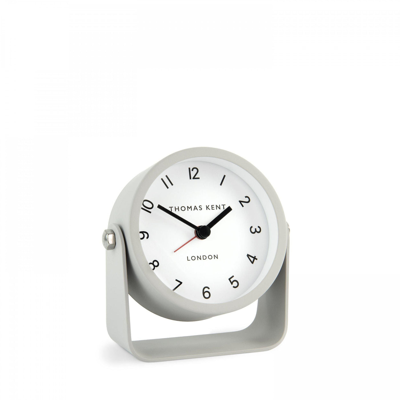 Thomas Kent London. Wren Alarm Clock Dove Grey *NEW* - timeframedclocks