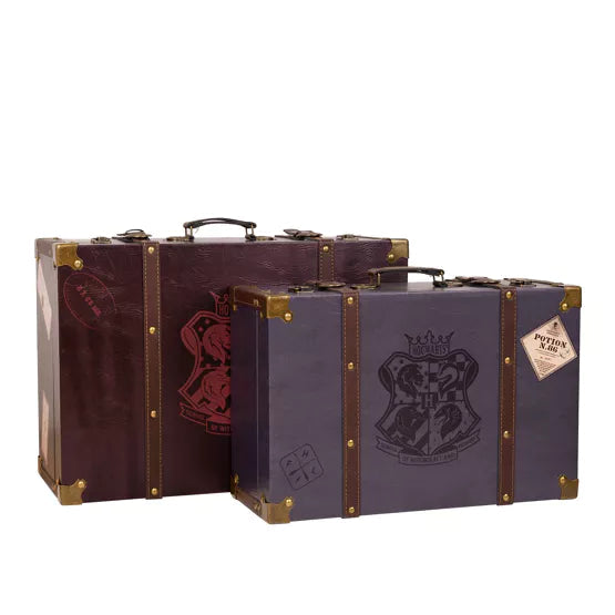 Warner Bros® Harry Potter Alumni Burgundy Suitcase Set of 2 *NEW - timeframedclocks