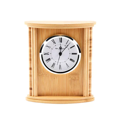 WM.Widdop. Arched Bamboo Mantel Clock *NEW* - timeframedclocks