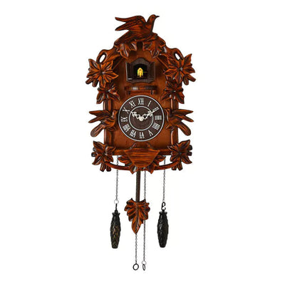 WM.Widdop. Bird On Top Wooden Case Large Cuckoo Clock *NEW* - timeframedclocks