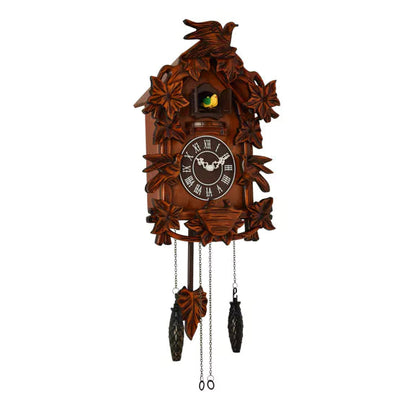 WM.Widdop. Bird On Top Wooden Case Large Cuckoo Clock *NEW* - timeframedclocks