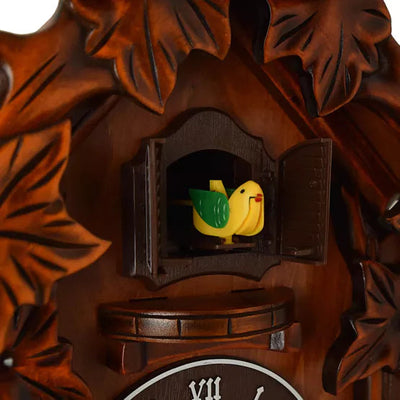 WM.Widdop. Bird On Top Wooden Case Large Cuckoo Clock *NEW* - timeframedclocks