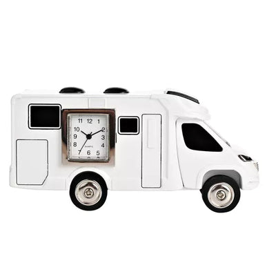 WM.Widdop Camper Van Miniature Clock *NEW* - timeframedclocks