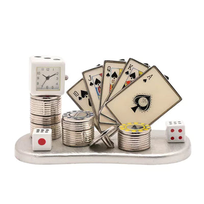 WM.Widdop Casino Miniature Clock *NEW* - timeframedclocks