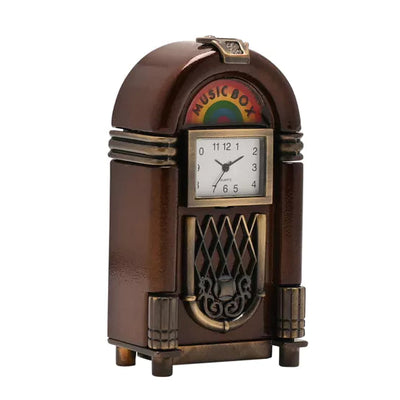WM.Widdop Juke Box Miniature Clock *NEW* - timeframedclocks