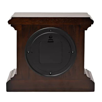 WM.Widdop. Mantel Clock Dark Walnut *NEW* - timeframedclocks