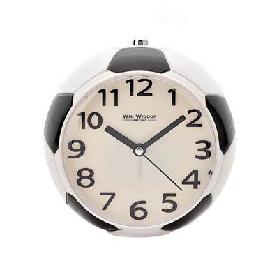 WM.Widdop ® Football Alarm Clock With Touch Lens *NEW* - timeframedclocks