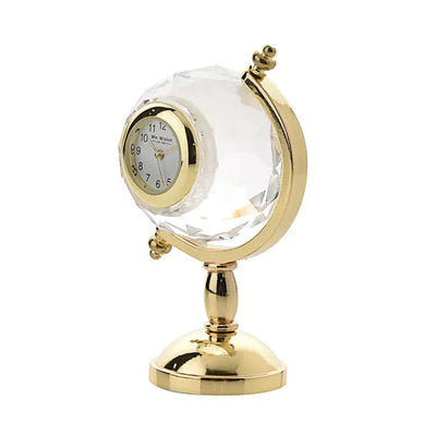 WM.Widdop ® Glass Globe Miniature Clock *NEW* - timeframedclocks