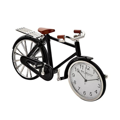 WM.Widdop ® Pedal Bike Miniature Clock *NEW* - timeframedclocks