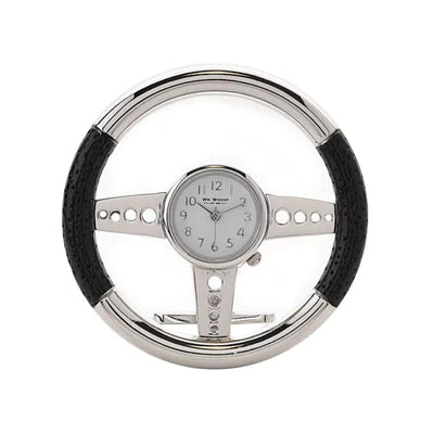 WM.Widdop ® Steering Wheel Miniature Clock *NEW* - timeframedclocks