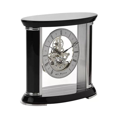 WM.Widdop. Skeleton Wood Mantel Clock *NEW* - timeframedclocks