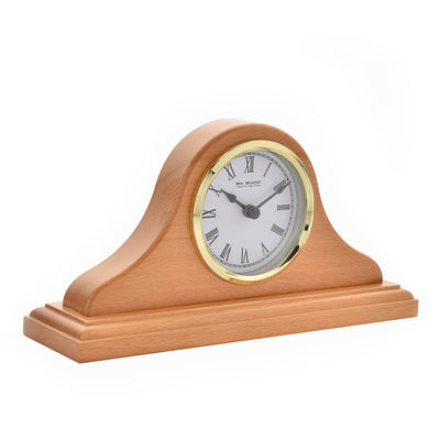 WM.Widdop. Wooden Napoleon Mantel Clock *NEW* - timeframedclocks