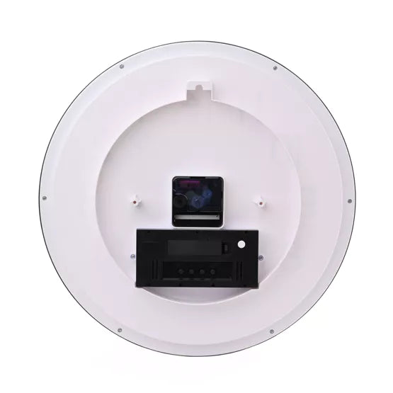 WM.Widdop® Luminous Wall Clock with LCD Display *NEW* - timeframedclocks