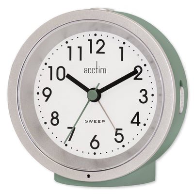 Acctim Caleb Alarm Clock Moss - timeframedclocks