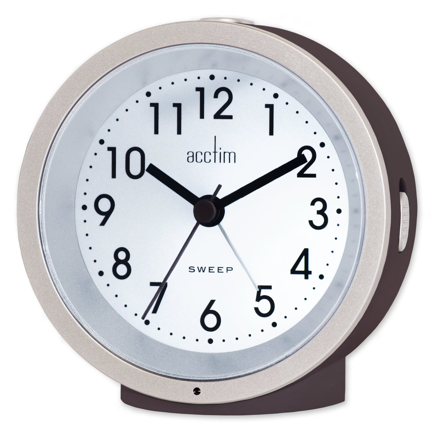 Acctim Caleb Alarm Clock Soot - timeframedclocks