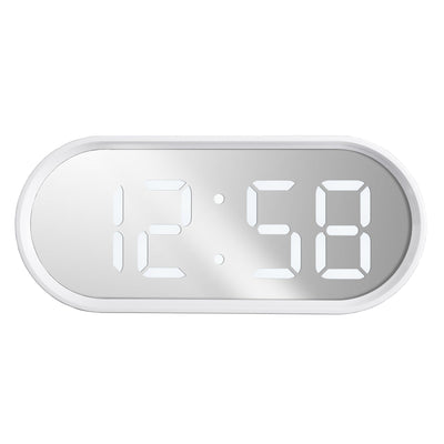 Acctim Cuscino Digital Alarm Clock White - timeframedclocks