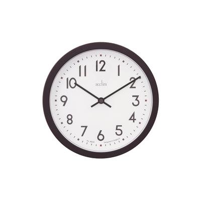 Acctim Elstow Wall Clock Soot - timeframedclocks