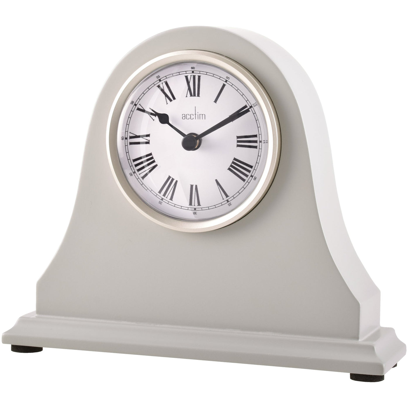 Acctim Greyjoy Table Clock Grey - timeframedclocks