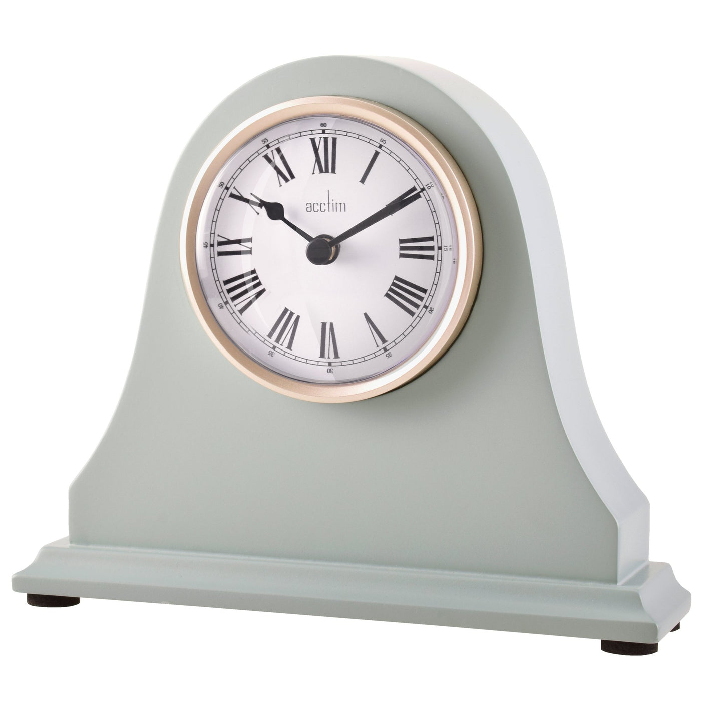 Acctim Greyjoy Table Clock Peppermint *TO CLEAR* - timeframedclocks