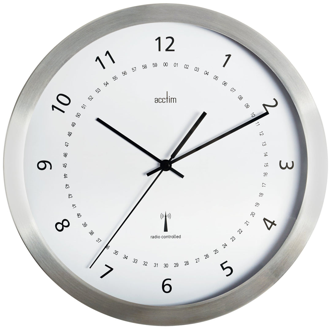 radio controlled outdoor wall clock