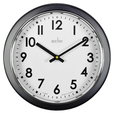 Acctim Kensworth Wall Clock Aston Grey - timeframedclocks