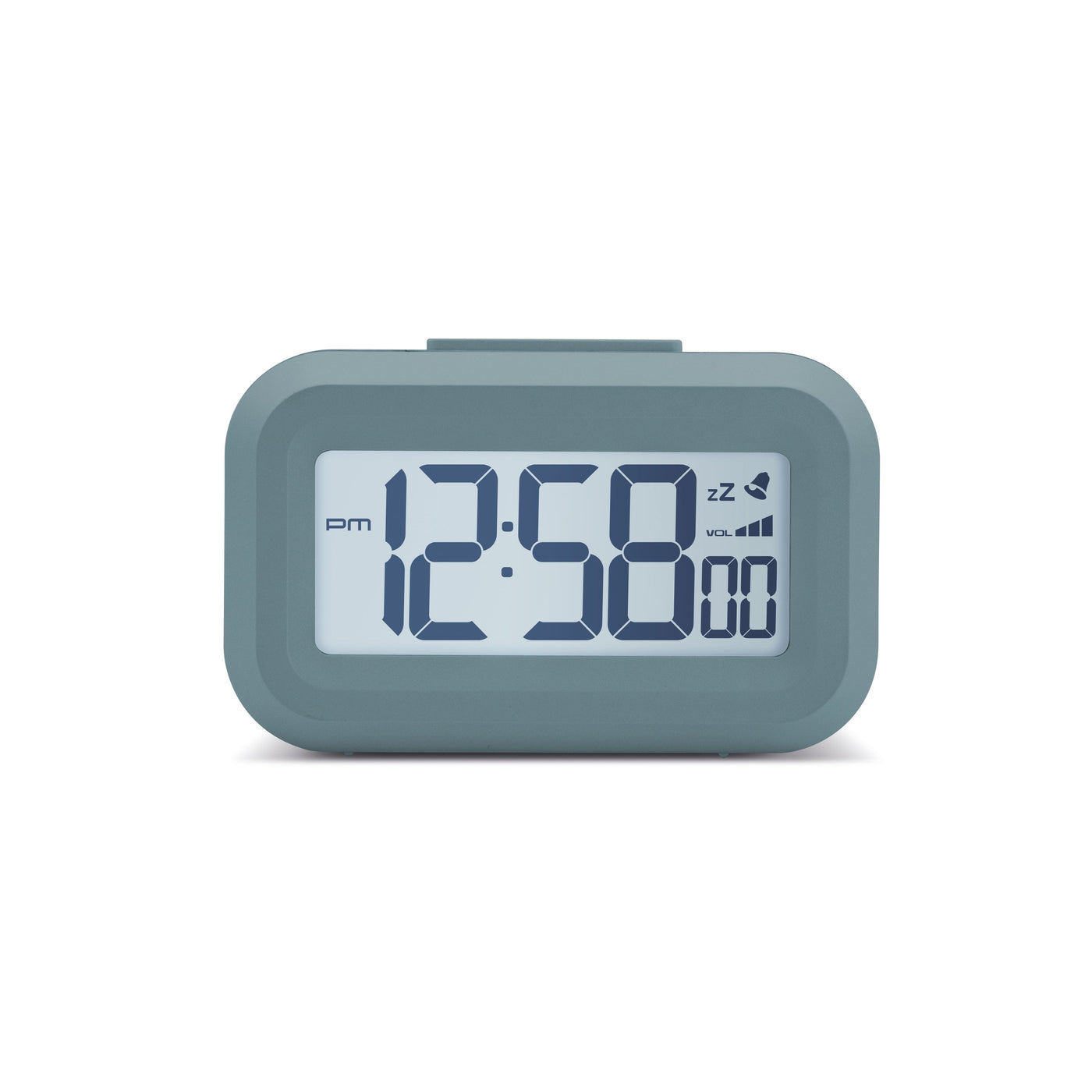 Acctim Kitto LCD Alarm Clock Mineral Blue - timeframedclocks