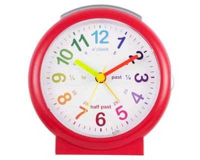 Acctim Lulu Children's Alarm Clock Red *NEW* - timeframedclocks
