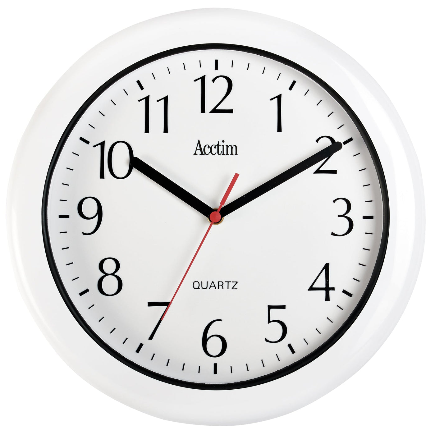 Acctim Oceana Outdoor Clock White - timeframedclocks
