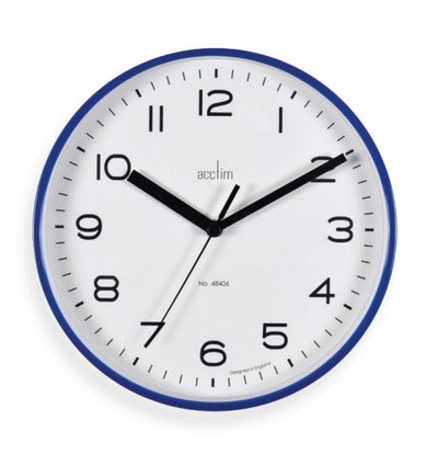 Acctim Runwell Wall Clock Midnight *NEW* - timeframedclocks
