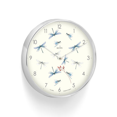 Acctim Society Wall Clock Dragonflies - timeframedclocks