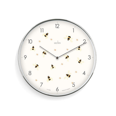 Acctim Society Wall Clock Grist Of Bees - timeframedclocks