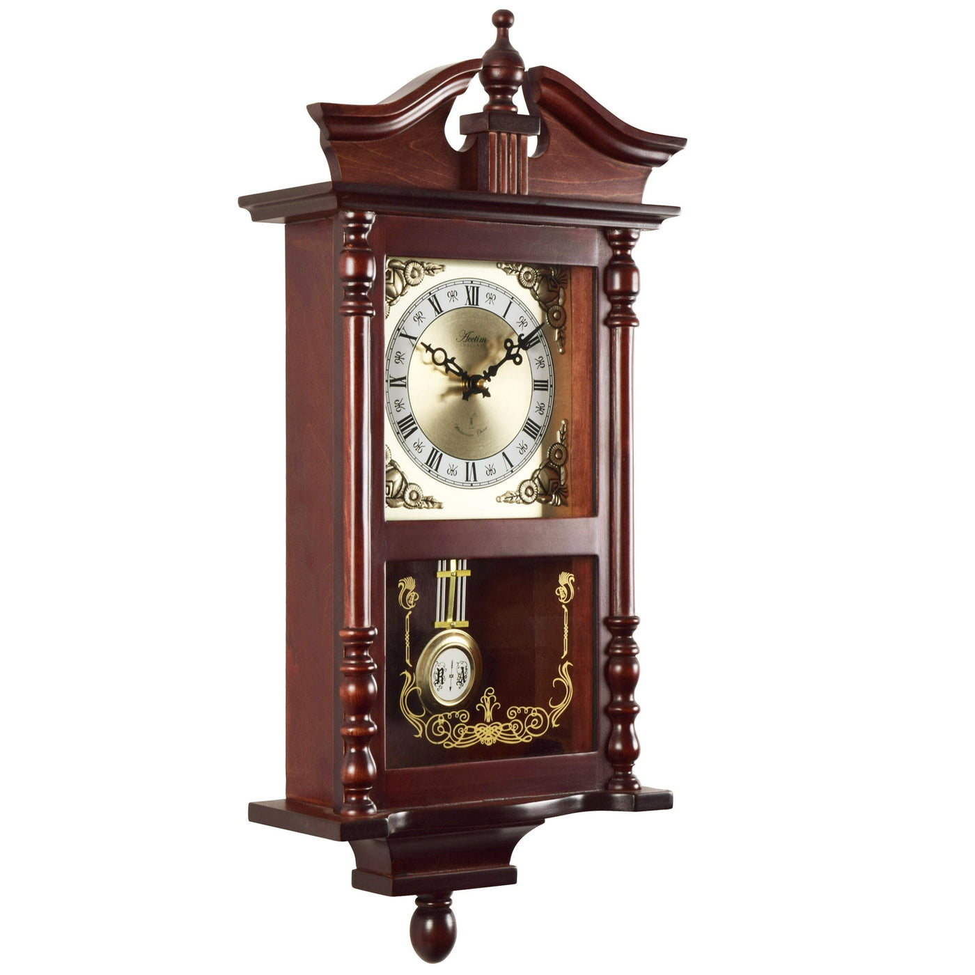 Acctim Westbury Radio Controlled Dark Wooden Wall Clock *NEW* - timeframedclocks