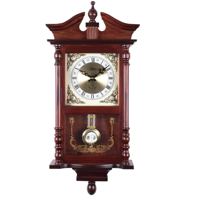 Acctim Westbury Radio Controlled Dark Wooden Wall Clock *NEW* - timeframedclocks