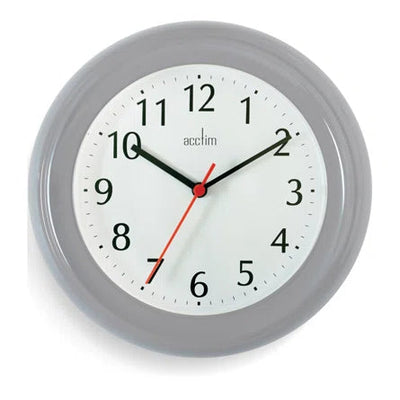 Acctim Wycombe Wall Clock Grey *NEW* - timeframedclocks