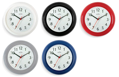 Acctim Wycombe Wall Clock Red *NEW* - timeframedclocks