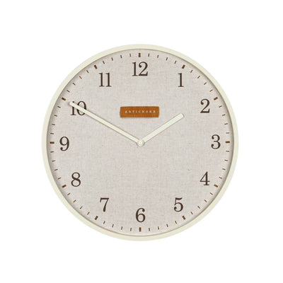 Artichoke Wall Clock 12" (31 cm) Beige - timeframedclocks