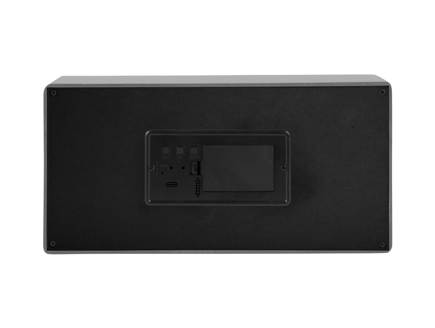 Karlsson Table Clock Boxed LED Warm Grey - timeframedclocks